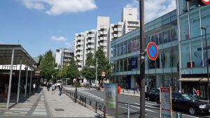 画像　原宿駅前周辺の風景